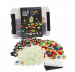 Plus Plus konstruktorius, Statyk ir &Scaron;viesk, dėžė 2000 det. Plus Plus konstruktorius, Statyk ir &Scaron;viesk, dėžė 2000 det.