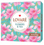 FLOWERS & TEA - Black and Green Assorted Tea - arbatų rinkinys, 60vnt. FLOWERS & TEA - Black and Green Assorted Tea - arbatų rinkinys, 60vnt.