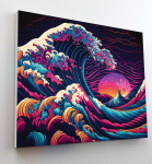 Splat Planet deimantinė dėlionė DIDŽIOJI BANGA 30x40 cm Splat Planet deimantinė dėlionė DIDŽIOJI BANGA 30x40 cm