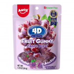 Guminukai AMOS 4D FRUIT GUMMY (GRAPE BURST), 65g Guminukai AMOS 4D FRUIT GUMMY (GRAPE BURST), 65g