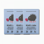 KidsGuide probiotikai(čiulpiamosios tabletės) vaikams su vitaminu D3, bra&scaron;kių skonio, kursas (3 vnt.)
