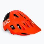 POC Kortal Race MIPS fluorescencinės oranžinės/urano/juodos spalvos matinis dviratininko &scaron;almas