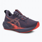Moteri&scaron;ki bėgimo batai ASICS Novablast 5 greyish purple/coral reef