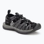 Moteri&scaron;ki sandalai KEEN Whisper black/ steel grey