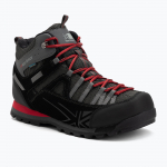 Vyri&scaron;ki žygio batai Karrimor Spike Mid 3 black/red