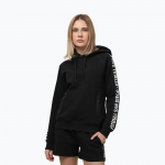 Moteri&scaron;kas džemperis Pitbull Explory Tape Hooded black