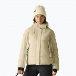 Moteri&scaron;ka slidinėjimo striukė Dare2B Neve Jacket white pepper/egret