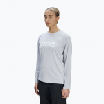 Moteri&scaron;ki dviračių mar&scaron;kinėliai ilgomis rankovėmis POC Reform Enduro Jersey granite grey