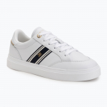 Moteri&scaron;ki batai Tommy Hilfiger Chic Cupsole Webbing white