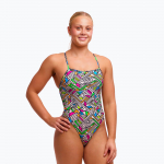 Moteri&scaron;kas vientisas maudymosi kostiumėlis Funkita Single Strength One piece bitsy boss