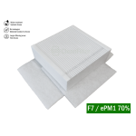Heinemann ValloPlus 510 SC/SE/MV F7+2xG4 filtrų komplektas (Nr. 28)