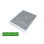 PAUL/Zehnder ISO-BOX DN160 1xF7/AC aktyvintos anglies filtras (40 mm)