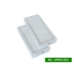 Domekt R 200 V (Domekt Rego 200 VE) M5+M5 filtrų komplektas (Standartinis) | Komfovent filtrai