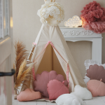 Vaiki&scaron;ka palapinė - Tipis - Pukuoti burbulai