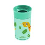DR.BROWN&rsquo;S gertuvė su dangteliu CHEERS 360 DECO 300ml, žalia