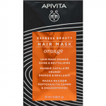APIVITA EXPRESS BEAUTY kaukė plaukams su apelsinais, gaivinamoji 20ml