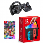 Nintendo Switch Oled + Mario Kart 8 + Kyzar Vairas Naudotas