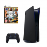 Sony Playstation 5 Disc Edition Black Naudotas + GTA V
