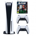 Sony Playstation 5 Disc Edition + FC 26 + Papildomas Dualsense Pultelis