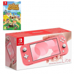 Nintendo Switch Lite Coral Naudotas + Animal Crossing New Horizon