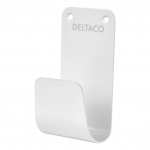 Deltaco Kabelio laikiklis - Balta