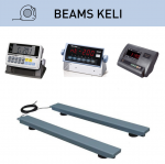 Platforminės svarstyklės 120x1200mm KELI, dažytas plienas, su indikatoriumi pagal pasirinkimą