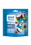 Mini rie&scaron;utų batonėliai GOOD CALORIES su kokosais ir &scaron;okoladu, 102 g