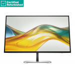 RENEW SILVER HP 527pq Series 5 Pro QHD Monitor - 27" 2560x1440 QHD 350-nit 100Hz AG, IPS, HDMI/DisplayPort, 4x USB-A, height adjustable/tilt/swivel/pivot, 1 years (replaces E27q G5)