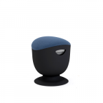 Up Up Seul ergonominė balansinė kėdė Juoda, D47 Mėlynas audinys