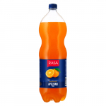 Gazuotas gaivusis gėrimas RASA, apelsinų skonio, 2 l D
