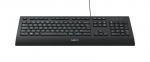 Logitech K280e Laidinė klaviatūra, USB, US, Juoda