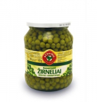 Konservuoti žalieji žirneliai, 690/450 g