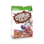 Sausainių formos javų dribsniai NESTLE Cookie Crisp,  &scaron;okolado skonio,  500 g