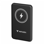 Verbatim 32240 Charge 'n' Go Magnetic Wireless I&scaron;orinė baterija (Power Bank) 5000mAh, Juoda