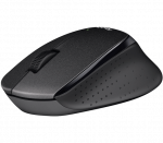 Logitech B330 Silent Plus Belaidė pelė, RF Wireless, 1000 DPI, Juoda