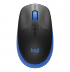 Pelė Logitech M190 mėlyna