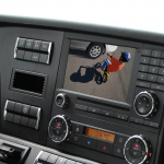 Adapteris visoms CGS kameroms prijungti prie MERCEDES TCC J2D monitorių be kameros paruo&scaron;imo