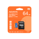 ADATA Premier microSDXC/SDHC UHS-I Class 10 64 GB atminties kortelė