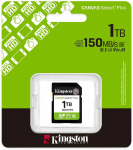 Kingston Canvas Select Plus SD atminties kortelė, 1 TB, iki 150 MB/s