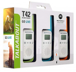 Motorola racijų komplektas T42, 0,5W