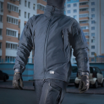 M-Tac Soft Shell vėjui ir drėgmei atspari striukė su membrana ir ventiliacija, mėlyna, 3XL