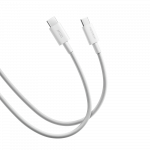 Xiaomi pintas USB-C į USB-C kabelis 6A, 2 m, baltas