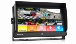 7" BSD AHD monitorius - i&scaron;manioji AI pėsčiųjų aptikimo sistema, 4 kanalai su DVR