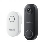 Reolink D340W i&scaron;manusis 2K+ vaizdo durų skambutis su &bdquo;Chime&ldquo;, baltas, Wi-Fi