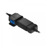 Quad Lock atsparus vandeniui Waterproof 12V to USB Smart maitinimo adapteris motociklui