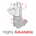 RAM&reg; Composite Double Socket Swivel Arm jungiamoji dalis -B, RAP-B-200-12U