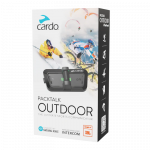 Cardo Packtalk Outdoor ry&scaron;io įranga, juoda