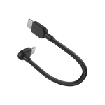 Xiaomi pintas USB-C į USB-C kabelis 3A, 10 cm, su 90&deg; jungtimi