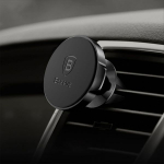 Baseus Small Ears magnetinis telefono laikiklis tvirtinamas į automobilio groteles