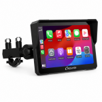 Carpuride W702 Pro 7 colių CarPlay ir Android Auto ekranas motociklams su TPM